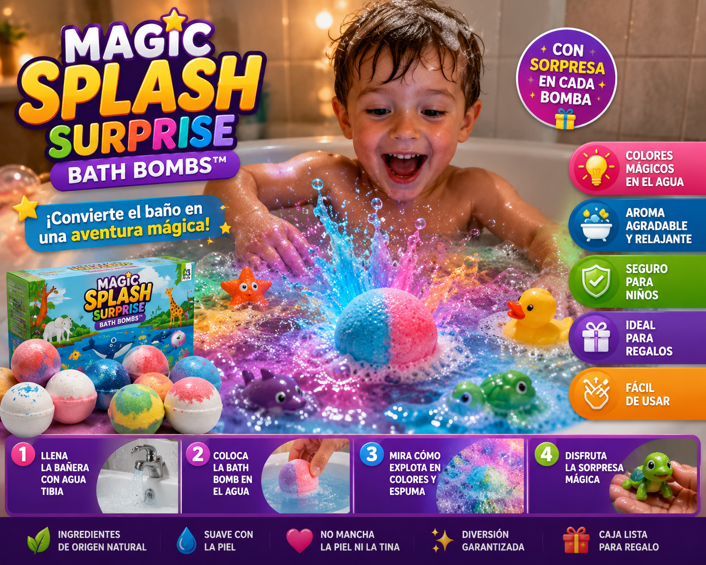 Magic Splash Bombs™